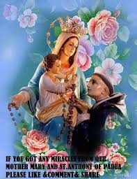 St Anthony and Mother Mary
